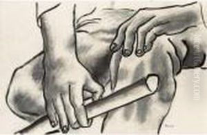 Dessin De Mains Et Baton