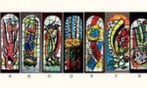 Sept Vitraux, Circa 1960 by Fernand Leger