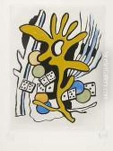 Les Dominos by Fernand Leger