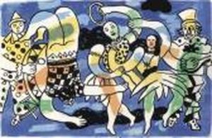 Cirque, Teriade, Les Editions Verve, 1950 (saphire 44-106) by Fernand Leger