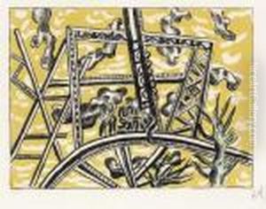 L'echafaudage Au Soleil (s. 112) by Fernand Leger