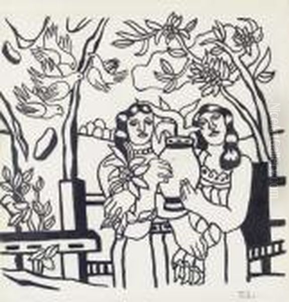 Les Femmes Au Vase - view 1