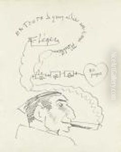 Portrait De Flechtheim by Fernand Leger