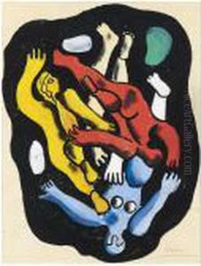 Les Plongeurs by Fernand Leger