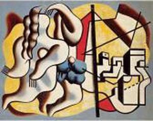 Les Danseuses (les Deux Femmes) by Fernand Leger