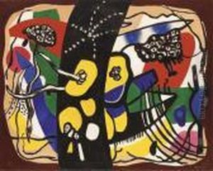 Paysage by Fernand Leger
