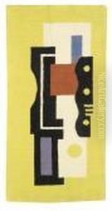Jaune #9 by Fernand Leger