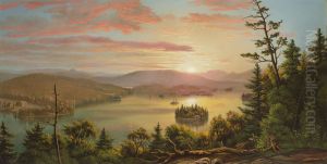 Blue Mountain Lake by Levi Wells Prentice