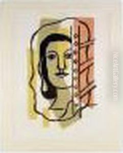Tete De Femme (s.42) by Fernand Leger