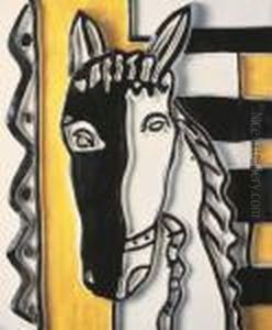 La Tete De Cheval by Fernand Leger