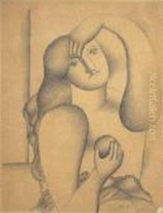 Buste De Femme by Fernand Leger