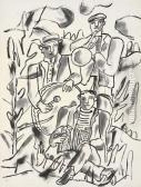 Les Musiciens - view 1