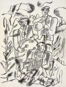 Les Musiciens by Fernand Leger