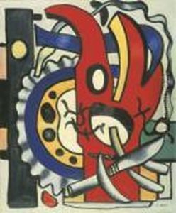 Composition Au Couteau by Fernand Leger