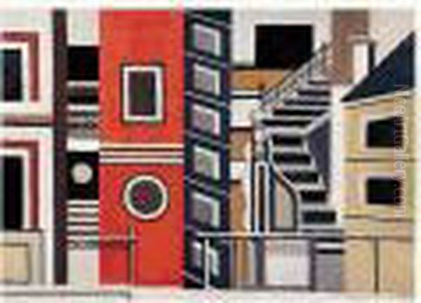 Composition (composition A L'escalier) - view 1
