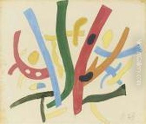Projet Pour Le Mur A L'escalier by Fernand Leger