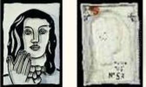 Visage A La Mai by Fernand Leger