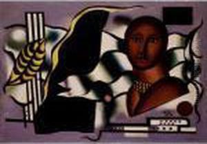 Composition Avec Figure by Fernand Leger