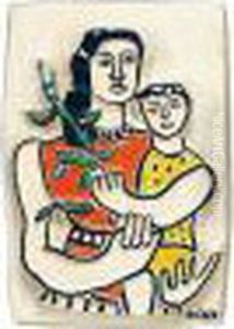 La Mere Et L'enfant by Fernand Leger