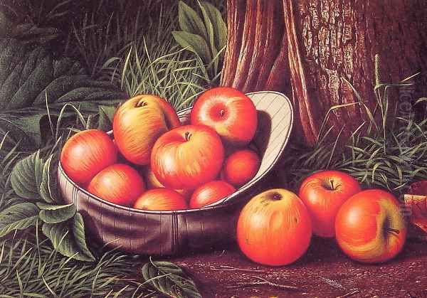 Still Life with Apples in a New York Giants Cap - view 1