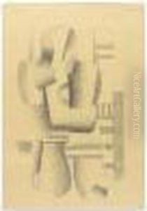 Etude Pour ````femme A Genoux' by Fernand Leger