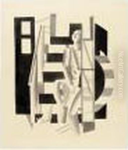 Etude Pour ````l'escalier' - view 1
