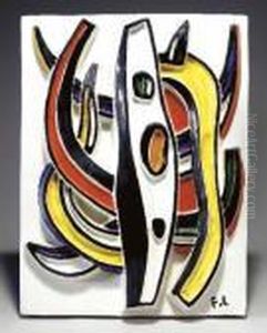 Composition Abstrait by Fernand Leger