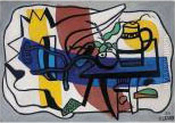 Nature Morte Sur Fond Gris - view 1