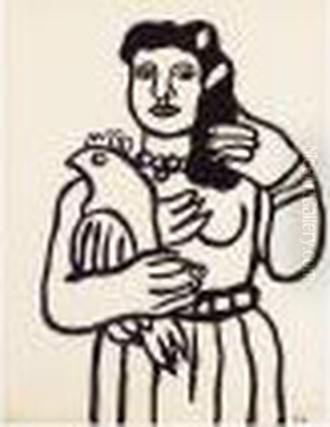 Femme A L'oiseau - view 1