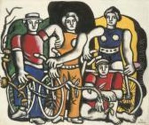 Les Quatre Personnages by Fernand Leger