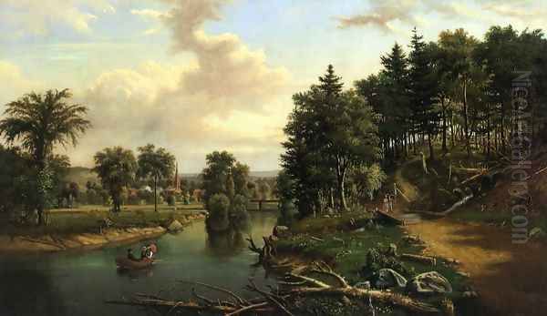 South of Sherburne on the Chenango - view 1