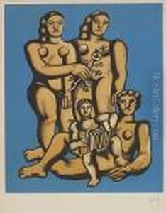 Nus Et L'enfant A L'accordeon by Fernand Leger