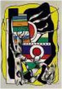 Le Disque Rouge by Fernand Leger
