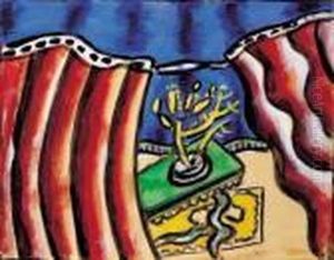 "theatro Decor" 1945 by Fernand Leger