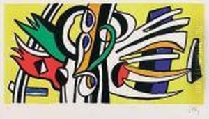 Composition Murale<</b> by Fernand Leger