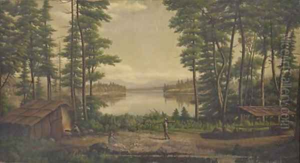 Lake in the Central Adirondacks - view 1