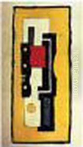 Tapis Au Point Noue, Tisse Dans
Les Annees 60. Editions Marie Cuttoli Et Galerie Lucie Weill. Tirage A
Moins De 20 Exemplaires by Fernand Leger