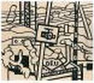 Paysage, Seine Et Oise by Fernand Leger