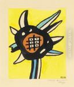 Fleur De Tournesol by Fernand Leger