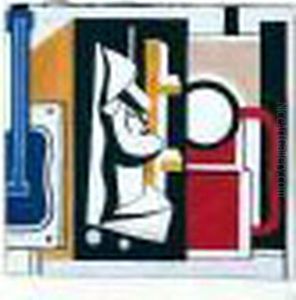 Nature Morte Au Masque De Platre by Fernand Leger