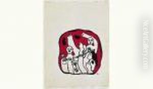 Etude Pour La Joie De Vivre by Fernand Leger