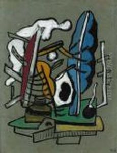 Composition A L'encrier by Fernand Leger