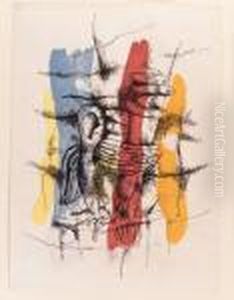 Composition Au Perroquet by Fernand Leger