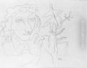 Visage A La Fleur by Fernand Leger