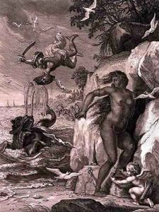 Perseus Delivers Andromeda from the Sea Monster, 1731 by Bernard Picart