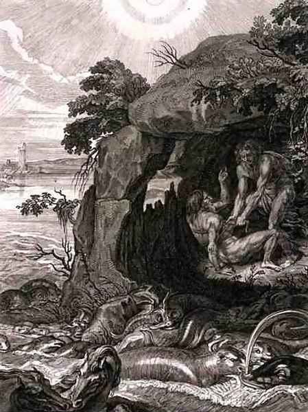 Aristeus Compels Proteus to Reveal his Oracles, 1731 - view 1