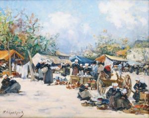 Bretagne, 
Le Marche Aux Poteries