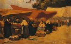 Le Marche by Fernand Marie Eugene Legout-Gerard
