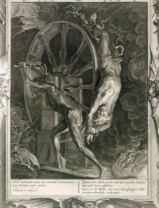 Ixion in Tartarus on the Wheel, 1731 by Bernard Picart