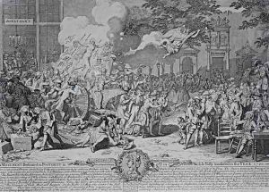 A Monument deicated to Posterity, 1720 by Bernard Picart
